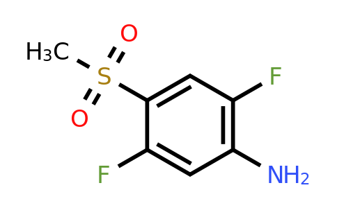 CAS 1147557-75-2 | 2,5-Difluoro-4-methanesulfonyl-phenylamine