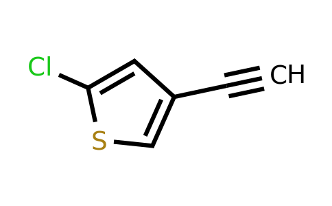 CAS 1148049-36-8 | 2-Chloro-4-(ethynyl)thiophene