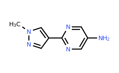 CAS 1152520-15-4 | 2-(1-Methyl-1H-pyrazol-4-yl)-pyrimidin-5-ylamine