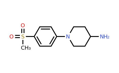 CAS 1154947-36-0 | 1-(4-Methanesulfonyl-phenyl)-piperidin-4-ylamine