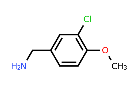 CAS 115514-77-7 | 3-Chloro-4-methoxy-benzylamine