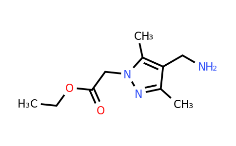 CAS 1155596-41-0 | (4-Aminomethyl-3,5-dimethyl-pyrazol-1-yl)-acetic acid ethyl ester