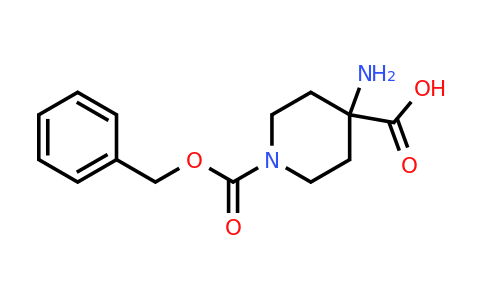 4-Amino-1-cbz-piperidine-4-carboxylic acid