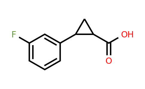 CAS 1157561-41-5 | 2-(3-Fluoro-phenyl)-cyclopropanecarboxylic acid