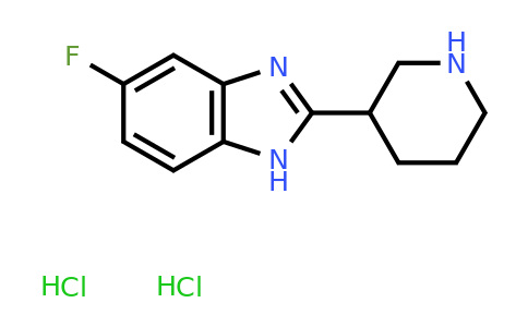 CAS 1158245-62-5 | 5-Fluoro-2-piperidin-3-yl-1H-benzoimidazole dihydrochloride