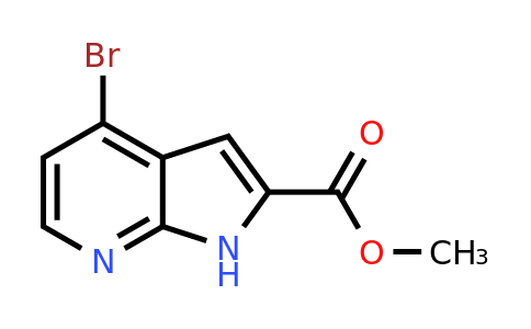 CAS 1159982-21-4 | methyl 4-bromo-1H-pyrrolo[2,3-b]pyridine-2-carboxylate
