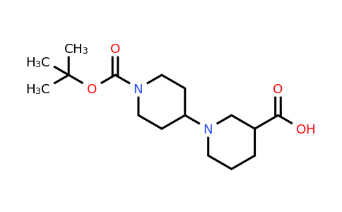 CAS 1160248-52-1 | 1'-Boc-[1,4']bipiperidinyl-3-carboxylic acid