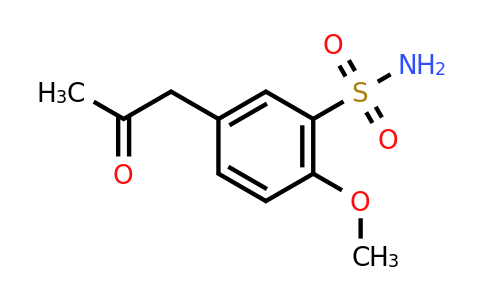 CAS 116091-63-5 | 5-Acetonyl-2-methoxybenzene sulfonamide