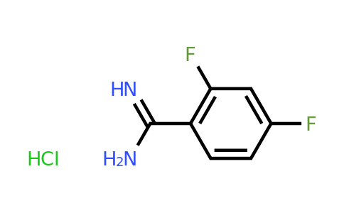 CAS 1170536-00-1 | 2,4-Difluoro-benzamidine hydrochloride