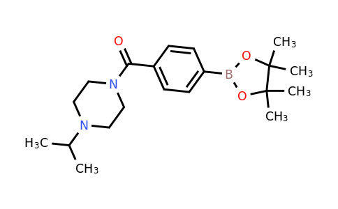 CAS 1171044-18-0 | 4-(4-Isopropyl-piperazin-1-ylcarbonyl)phenylboronic acid pinacol ester