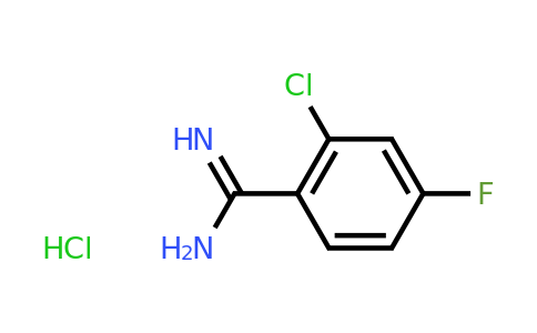 CAS 1171478-64-0 | 2-Chloro-4-fluoro-benzamidine hydrochloride