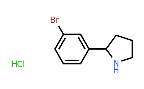 CAS 1171898-22-8 | 2-(3-Bromo-phenyl)-pyrrolidine hydrochloride
