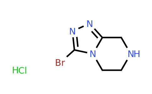 CAS 1172057-73-6 | 3-Bromo-5,6,7,8-tetrahydro-[1,2,4]triazolo[4,3-a]pyrazine hydrochloride