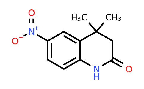 CAS 117241-97-1 | 4,4-Dimethyl-6-nitro-3,4-dihydro-1H-quinolin-2-one