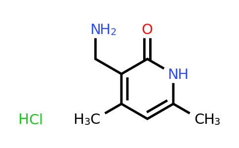 CAS 1173081-96-3 | 3-(Aminomethyl)-4,6-dimethylpyridin-2(1H)-one hydrochloride
