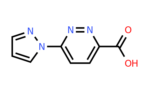 CAS 1174307-19-7 | 6-Pyrazol-1-yl-pyridazine-3-carboxylic acid