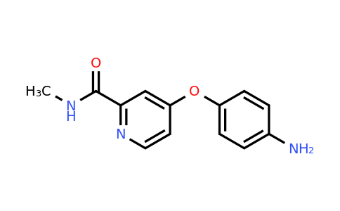 CAS 1178134-86-5 | 4-(4-Amino-phenoxy)-pyridine-2-carboxylic acid methylamide