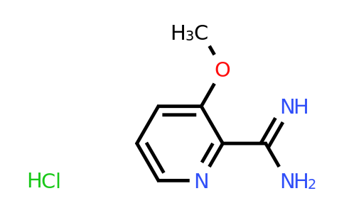 CAS 1179362-06-1 | 3-Methoxy-pyridine-2-carboxamidine hydrochloride