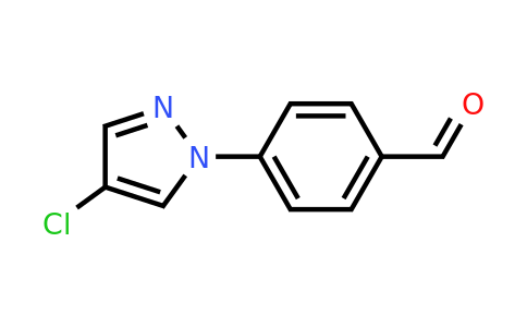 CAS 1179758-89-4 | 4-(4-Chloro-pyrazol-1-yl)-benzaldehyde