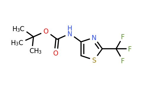 CAS 1180526-71-9 | (2-Trifluoromethyl-thiazol-4-yl)-carbamic acid tert-butyl ester