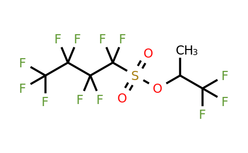 CAS 118334-94-4 | 1,1,2,2,3,3,4,4,4-Nonafluoro-butane-1-sulfonic acid 2,2,2-trifluoro-1-methyl-ethyl ester