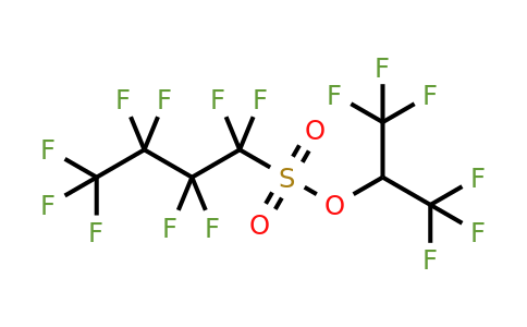 CAS 118334-96-6 | 1,1,2,2,3,3,4,4,4-Nonafluoro-butane-1-sulfonic acid 2,2,2-trifluoro-1-trifluoromethyl-ethyl ester