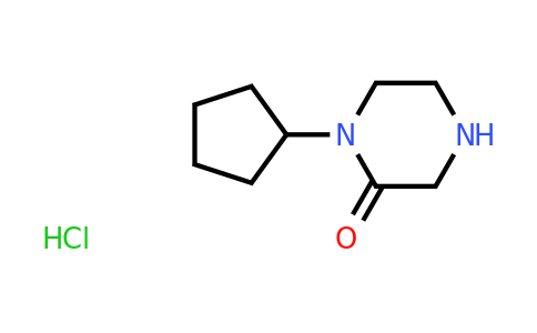 CAS 1185300-00-8 | 1-Cyclopentyl-piperazin-2-one hydrochloride