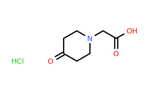 CAS 1185300-59-7 | (4-Oxo-piperidin-1-yl)-acetic acid hydrochloride