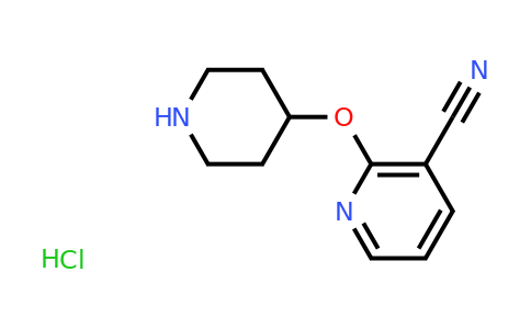 CAS 1185310-20-6 | 2-(Piperidin-4-yloxy)-nicotinonitrile hydrochloride