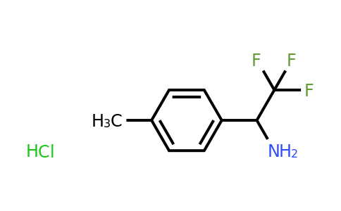 CAS 1186195-01-6 | 2,2,2-Trifluoro-1-p-tolyl-ethylamine hydrochloride