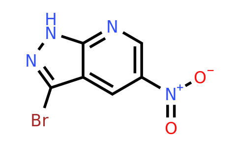 CAS 1186608-83-2 | 3-bromo-5-nitro-1H-pyrazolo[3,4-b]pyridine