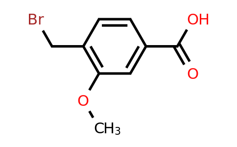 CAS 118684-13-2 | 4-Bromomethyl-3-methoxy-benzoic acid