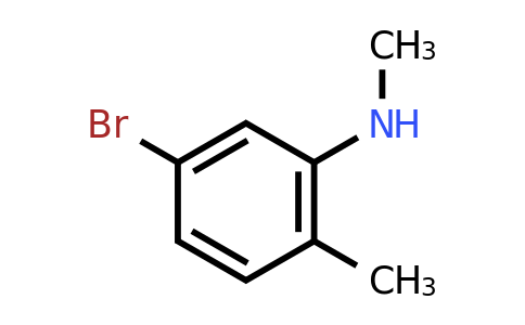 CAS 1187386-32-8 | (5-Bromo-2-methyl-phenyl)-methyl-amine