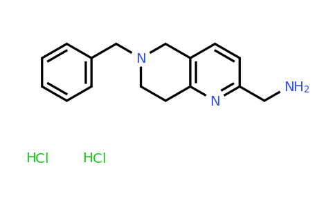 CAS 1187830-89-2 | (6-benzyl-5,6,7,8-tetrahydro-1,6-naphthyridin-2-yl)methanamine dihydrochloride