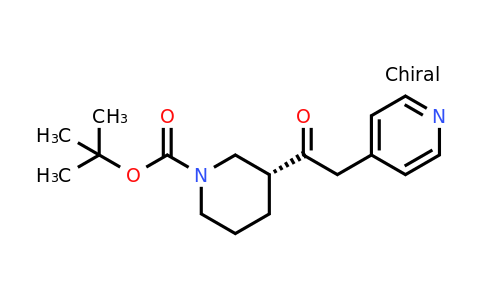 CAS 1187927-03-2 | (R)-1-Boc-3-(2-pyridin-4-yl-acetyl)-piperidine