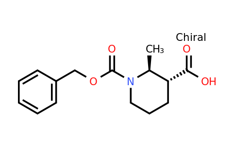 CAS 1187927-04-3 | trans-1-Cbz-2-methyl-piperidine-3-carboxylic acid