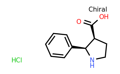 CAS 1187927-05-4 | cis-2-Phenyl-pyrrolidine-3-carboxylic acid hydrochloride