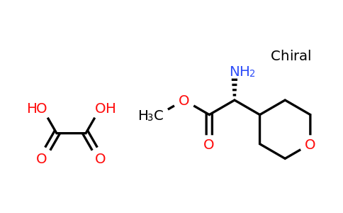 CAS 1187927-13-4 | (R)-Amino-(tetrahydro-pyran-4-yl)-acetic acid methyl ester oxalate
