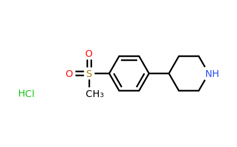 CAS 1187927-18-9 | 4-(4-Methanesulfonyl-phenyl)-piperidine hydrochloride