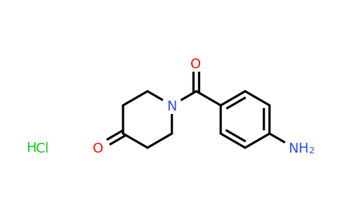 CAS 1187927-24-7 | 4-(4-Oxo-piperidine-1-carbonyl)aniline hydrochloride