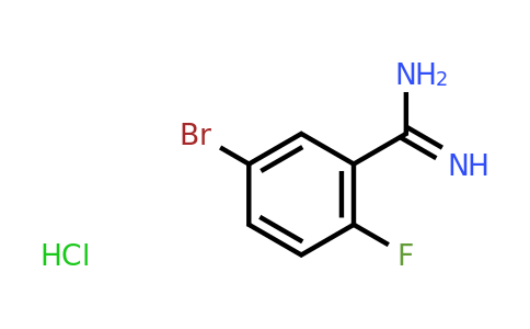 CAS 1187927-33-8 | 5-Bromo-2-fluoro-benzamidine hydrochloride