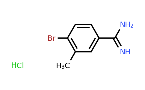 CAS 1187927-47-4 | 4-Bromo-3-methyl-benzamidine hydrochloride