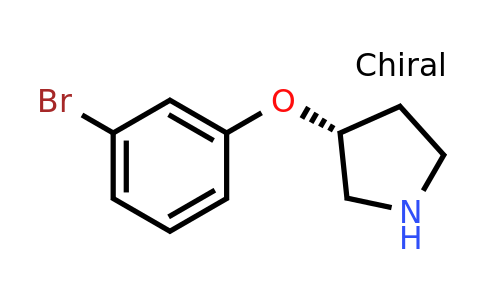 CAS 1187927-52-1 | (R)-3-(3-Bromo-phenoxy)-pyrrolidine