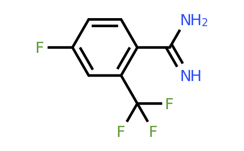 CAS 1187927-54-3 | 4-Fluoro-2-trifluoromethyl-benzamidine