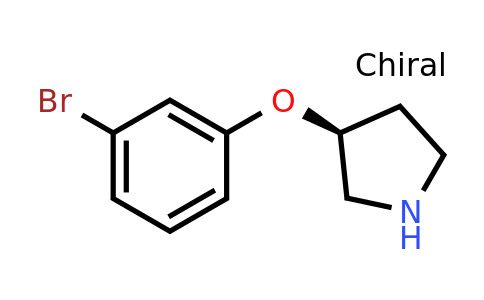 CAS 1187927-58-7 | (S)-3-(3-Bromo-phenoxy)-pyrrolidine