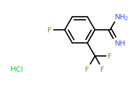 CAS 1187927-62-3 | 4-Fluoro-2-trifluoromethyl-benzamidine hydrochloride