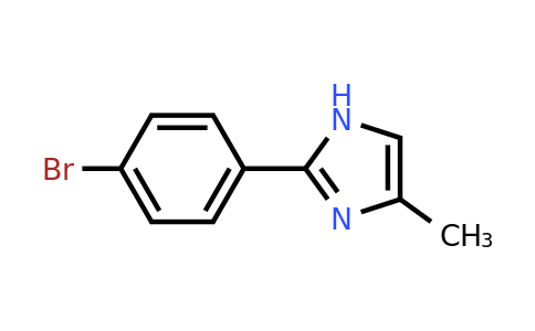 CAS 1187927-85-0 | 2-(4-Bromo-phenyl)-4-methyl-1H-imidazole