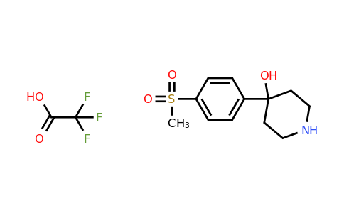 CAS 1187927-87-2 | 4-(4-Methanesulfonyl-phenyl)-piperidin-4-ol trifluoroacetate