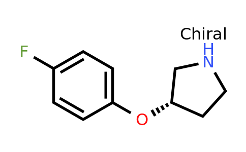 CAS 1187927-92-9 | (S)-3-(4-Fluoro-phenoxy)-pyrrolidine