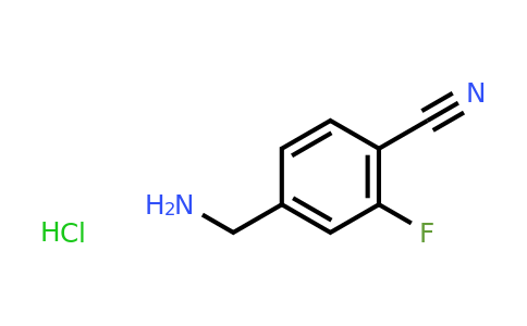 CAS 1187927-96-3 | 4-Aminomethyl-2-fluoro-benzonitrile hydrochloride